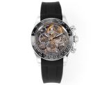 Rolex Daytona Skeleton Black Rubber Strap 4802 Movement Men Watch